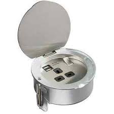 13a 1g recessed socket with usb charger
