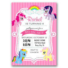 Maybe you would like to learn more about one of these? My Little Pony Birthday Invitation Inspired Callachic