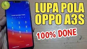 Untuk cara reset hp oppo a3s lupa pola pin dan sandi sangatlah mudah, berikut ini #1. Cara Mengatasi Lupa Pin Pola Atau Face Lock Error Oppo A3s Cph1803