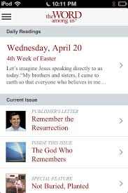 Review Of The Word Among Us App Daily Readings By Catholic Apps Catholic Daily Readings Catholic Daily Words