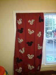 Mickey Mouse Curtains For Colton S Room Mickey Mouse Room Mickey Mouse Curtains Disney Bedrooms