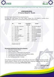 Perbedaannya pada surat lamaran kerja guru terdapat pada posisi yang kamu lamar, tentu saja langsung tertuju pada posisi guru atau pengajar. Lowongan Kerja Yayasan Waqaf Ar Risalah Padang Blog Pak Pandani