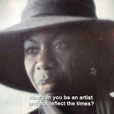 Her outstanding performance earned her a name 'the high priestess of soul,' which was given by her fans following her seductive this article thereby summarizes the twelve quotes by nina simone and her extraordinary life as a rising artist. The Sociological Cinema How Can You Be An Artist And Not Reflect The Nina Simone Nina Simone Quotes Words