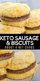 Keto Sausage And Biscuits Low Carb Keto Recipes Keto Recipes Easy Keto Diet Food List