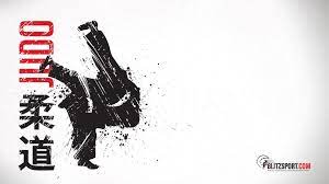 Mesh network judo struggle on a black background, and struggle grunge ribbon seal. Judo Wallpapers Wallpaper Cave