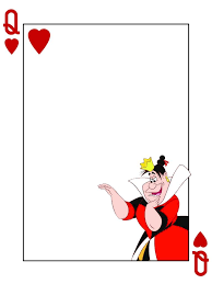 Alice in wonderland diy / teacup place card holder. Queen Of Hearts Playing Card With Queen Project Life Journal Card Scrapb Alice In Wonderland Printables Alice In Wonderland Tea Party Alice In Wonderland