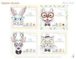 Free Printables Hipster Animal Bookplates Blog Hop Hostess With The Mostess Book Cover Diy Hipster Animals Book Plates