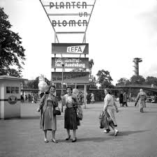 50er Jahre Planten Blomen Foto Heinz Hollmann Hamburg Hamburg Geschichte Hamburg Deutschland