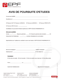 Choose an online security image and create a secret phrase. Fillable Online Epf Avis De Poursuite D 39 Etudes Epf Ecole D 39 Ing Nieurs Epf Fax Email Print Pdffiller