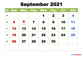 Free Printable September 2021 Calendar With Holidays Proclamations and notable march observances. free printable september 2021 calendar