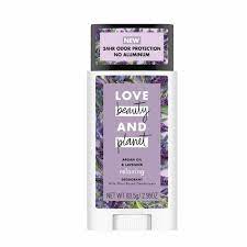 Desodorante Stick Love Beauty And Planet Relaxing Oleo De Argan E Lavanda 83 5g Panvel Farmacias