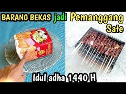 Cara membuat donat kentang mengembang sempurna juga dipengaruhi oleh proses menggoreng. Buat Pemanggang Sate Dari Kaleng Biskuit Youtube Memanggang Biskuit Kaleng