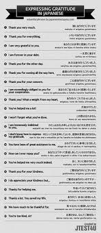 Read this to learn 20 different ways to say thank you in japanese, as well as when to use each one and how to respond when someone says thanks to you! Infographic How To Say Thank You In Japanese Japanese Language Learn Japanese Japanese Phrases