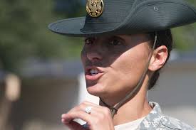 Staff Sgt. Amber Jones, a drill sergeant leader at