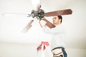 Connect fan and wires to ceiling insert the fan into the supports and connect the wires to the fan. Ceiling Fan Installation And Benefits Electric Pros