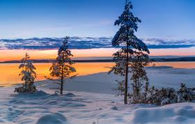 70 sweden hd wallpapers and background images. Wallpaper Winter Snow Trees Sunset Lake Sweden Sweden Varmland County Varmland Images For Desktop Section Pejzazhi Download