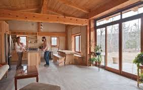 I was planning a rubble trench foundation as the water table is high here (3' underground) and the frost line is deep 8' i think). Strawbale Timberframe Large South Facing Windows Straw Bale House Building A House Cob House