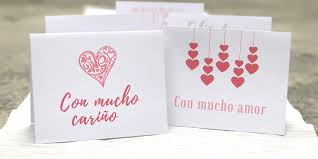 Both are classics, one familiar in the english language and the. Spanish Valentine S Day Cards Free Printables For Dia Del Amor