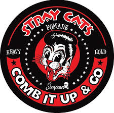 Don't fall in love with me 11. Sourpuss Stray Cats Comb It Up Pomade Heavy Comb It Up And Go With Our Stray Cats Heavy Hold Pomade This Pomade Has Low Stray Cat Rockabilly Art Rockabilly