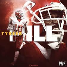 Tyreek hill 25 yd pass from patrick mahomes (harrison butker kick). Tyreek Hill Wallpapers Wallpapers All Superior Tyreek Hill Wallpapers Backgrounds Wallpapersplanet Net