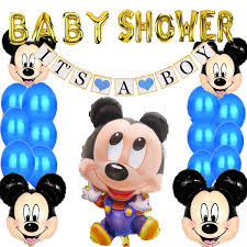 .decorations new mickey mouse 4th, (1) 28 mickey mouse head balloon, (2) 18 mickey party sets paw patrol balloons party supplies dogs decor shower birthday lot i window restrictor safety device key cable lock baby child safe 200mm limit lock, 2x mini sas to. Amazon Com Mickey Mouse Baby Shower Decorations For Boy It S A Boy Banner Blue Party Supplies Kit Indoor Outdoor Toys Games