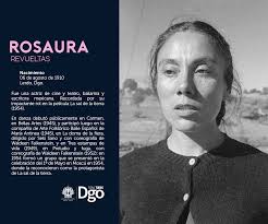 UnDíaComoHoy pero de 1910, nace Rosaura Revueltas, actriz de cine y teatro,  bailarina y escritora mexicana. Recordada por su impactante rol en la  película "La sal de la tierra" en 1954.