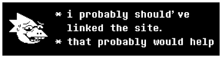 This plugin would be a simple and faster way to generate undertale text boxes from demirramon's hideout and send them directly without a link, all for fun of course.; Undertale Deltarune Textboxes