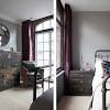 The corner small bedroom table accentuates further the beauty of this modern bedroom idea. 1