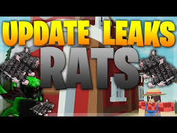 Roblox Islands Rats Update Leaks Youtube