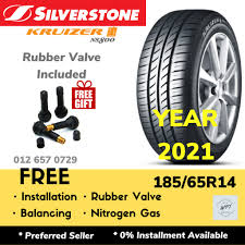 The silverstone kruizer 1 ns700 is a touring summer tyre designed to be fitted to passenger car. 185 65r14 Silverstone Kruizer 1 Ns800 Installation New Car Tyre Tayar Tires Rim Wheel Rim 14 Wpt Nippon Pasang Kereta Shopee Malaysia