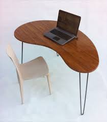 One of a kind designed drum makers styled desk with a contoured flowing kidney shape. 35 Curved Desks Ideas Curved Desk Furniture Desk