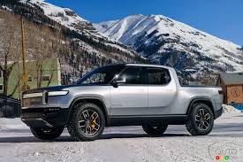 The suv was shown during the. Articles On Rivian Car News Auto123