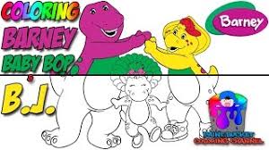 Check spelling or type a new query. How To Color Barney Baby Bop And B J Barney And Friends Coloring Page Youtube