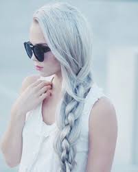 Here you would have to grow your hairs till the shoulder length and then you would have to get thin french braids one by one starting. Love This Hairstyle Image 3042196 On Favim Com