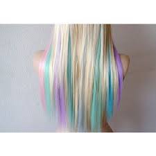 Pastel Hair And Wigs Long Hair Color Hair Color Pastel Straight Hairstyles