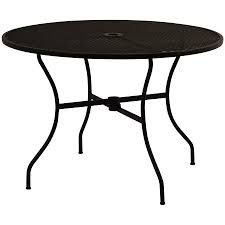 Top name brands and best selection with free shipping. Arlington House Wrought Iron Outdoor 42 Round Dining Table Charcoal Walmart Com Walmart Com