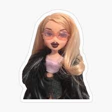 Bratz Blonde Sticker By Frikin Neat Bratz Sticker Bratz Blonde Stickers