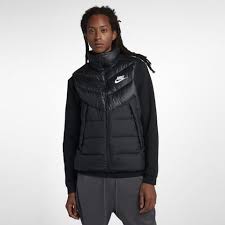 Nike sportswear windrunner hooded veste pour homme blanc. Veste Sans Manches En Duvet Nike Sportswear Windrunner Noir From Nike On 21 Buttons
