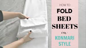 Konmari Method Folding Sheets Easy Konmari Method Folding Konmari Method Fold Bed Sheets