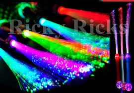 Light Up Fiber Optic Wand Princess Led Light Stick Rave Toy Prism Ball Party Lighupled Birthdaychild Led Light Stick Rave Light Led Lights