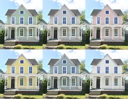When we pick exterior paint colors, we consider the roof, landscaping, exposure and most importantly the client tastes. How We Picked Our Beach House Color Young House Love