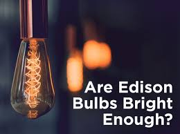 They're particularly spectacular when used to add an industrial element to a or how about a light fixtures that uses live edge wood and these edison light bulbs? Are Edison Bulbs Bright Enough 1000bulbs Com Blog