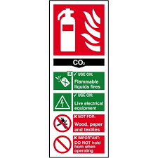 Co2 Fire Extinguisher Sign Fire Extinguisher Extinguisher Regulatory Signs Free to download and print.