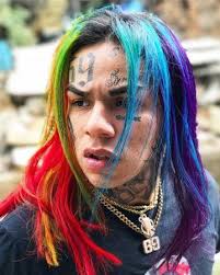 6ix9ine Hairstyle Men S Hairstyles Hair Styles Jheri Curl Hair