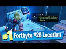 Bunker jonesy challenges were an exclusive season 9 set of challenge for battle pass holders. Where To Find Fortbyte 26 Accessible With Bunker Jonesy Outfit Near A Snowy Bunker Fortnite Intel