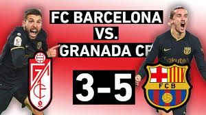 Get instant access to the widest sports coverage on the net directly from any location. Barcelona Vs Granada 5 3 Alba Griezmann Lead Memorable Comeback Copa Del Rey Match Review Onefootball