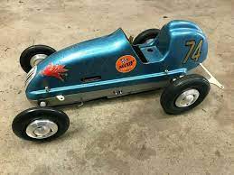 Vintage Gas Tether Car Original Dooling Brother Powered Race Car Dooling Tether Car Racing Race Cars