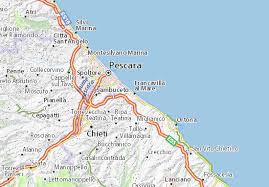Mappa Michelin Francavilla Al Mare Pinatina Di Francavilla Al Mare Viamichelin