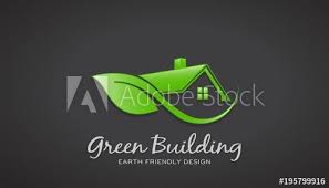 Eco Friendly Green House Logo Vector Design House Logo Green Ecofriendly Realestate Plant Leaf Leaves House Logo Design Green Logo Design Home Logo