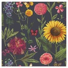 Arthouse Summer Garden Wallpaper Bed Bath Beyond Multicoloured Wallpaper Floral Wallpaper Charcoal Wallpaper